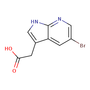 2-(5-Bromo-1H-pyrrolo[2,3-b]pyridin-3-yl)acetic acid