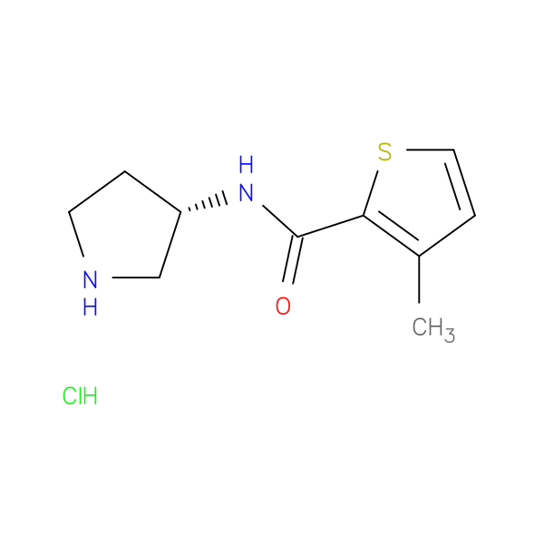 (S)-3-Methyl-N-(pyrrolidin-3-yl)thiophene-2-carboxamide hydrochloride