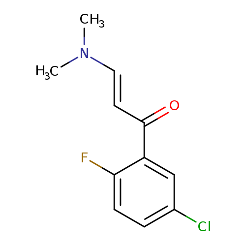 (2E)-1-(5-Chloro-2-fluorophenyl)-3-(dimethylamino)prop-2-en-1-one