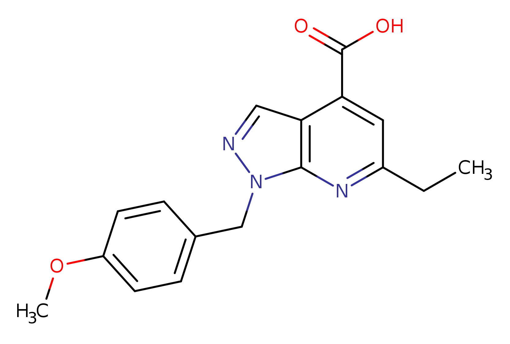 6-Ethyl-1-(4-methoxybenzyl)-1H-pyrazolo[3,4-b]pyridine-4-carboxylic acid