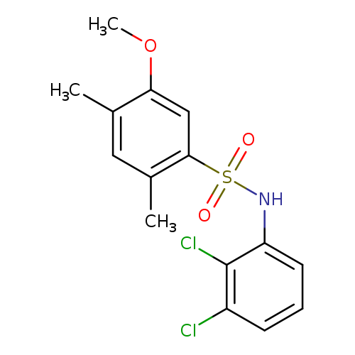 N-(2,3-dichlorophenyl)-5-methoxy-2,4-dimethylbenzenesulfonamide