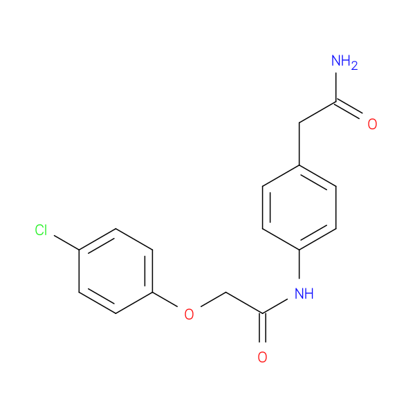N-[4-(carbamoylmethyl)phenyl]-2-(4-chlorophenoxy)acetamide