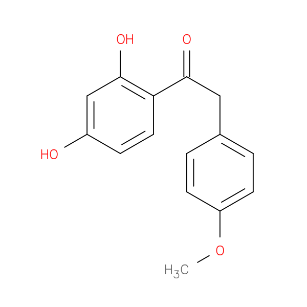 2',4'-Dihydroxy-2-(4-methoxyphenyl)acetophenone