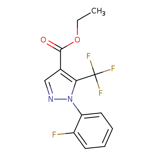 Ethyl 1-(2-fluorophenyl)-5-(trifluoromethyl)-1H-pyrazole-4-carboxylate