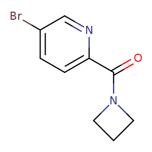 azetidin-1-yl-(5-bromo-2-pyridyl)methanone