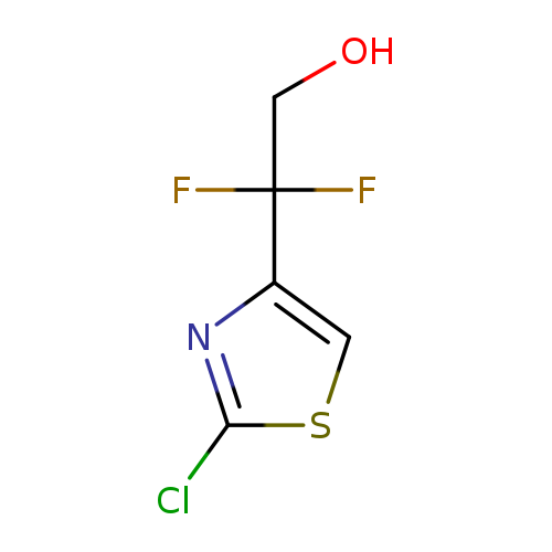 2-(2-chloro-1,3-thiazol-4-yl)-2,2-difluoroethan-1-ol
