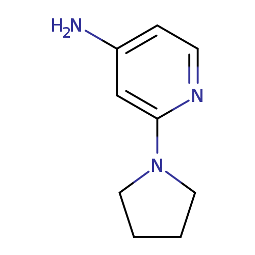 2-(pyrrolidin-1-yl)pyridin-4-amine