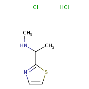 methyl[1-(1,3-thiazol-2-yl)ethyl]amine dihydrochloride