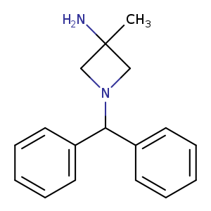 1-(Diphenylmethyl)-3-methyl-3-azetidinamine