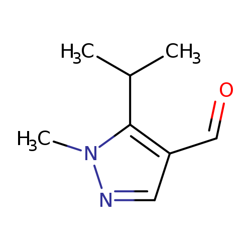 1H-Pyrazole-4-carboxaldehyde,1-methyl-5-(1-methylethyl)-(9CI)