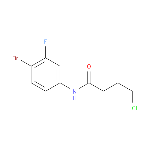 N-(4-bromo-3-fluorophenyl)-4-chlorobutanamide