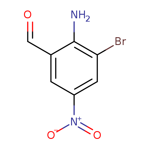 2-Amino-3-bromo-5-nitrobenzaldehyde