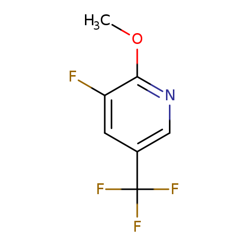 3-Fluoro-2-methoxy-5-(trifluoromethyl)pyridine