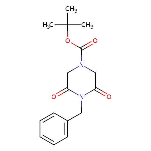 tert-Butyl 4-benzyl-3,5-dioxopiperazine-1-carboxylate