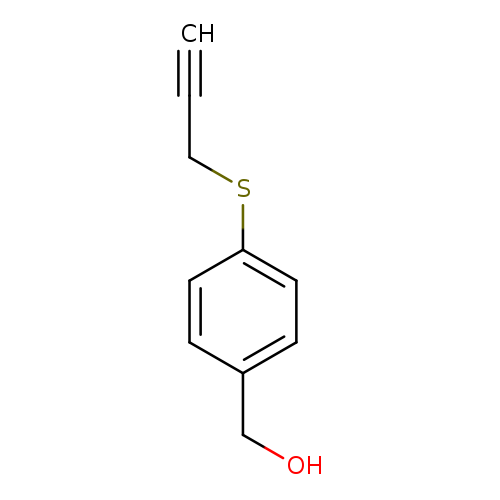 [4-(prop-2-yn-1-ylsulfanyl)phenyl]methanol