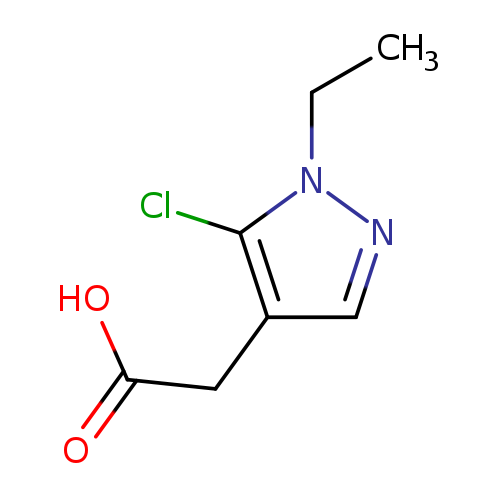 2-(5-chloro-1-ethyl-1H-pyrazol-4-yl)acetic acid