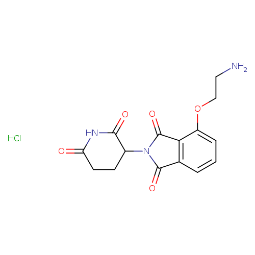 4-(2-Aminoethoxy)-2-(2,6-dioxo-3-piperidinyl)-1H-isoindole-1,3(2H)-dione hydrochloride
