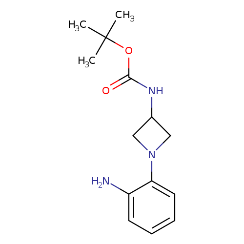 tert-butyl N-[1-(2-aminophenyl)azetidin-3-yl]carbamate