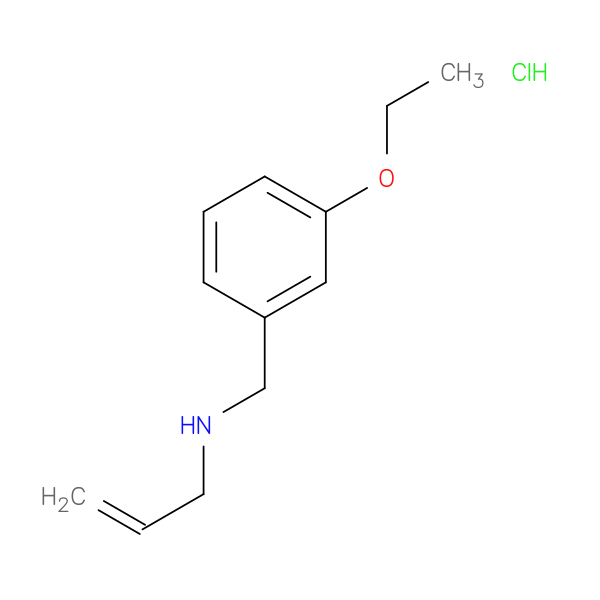 N-(3-ethoxybenzyl)-2-propen-1-amine hydrochloride