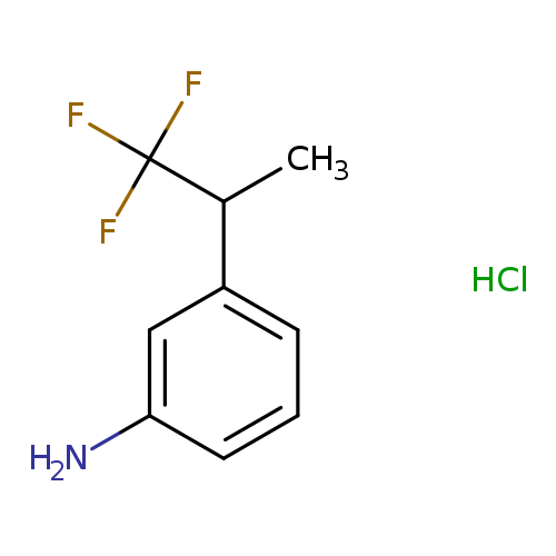 3-(1,1,1-trifluoropropan-2-yl)anilinehydrochloride