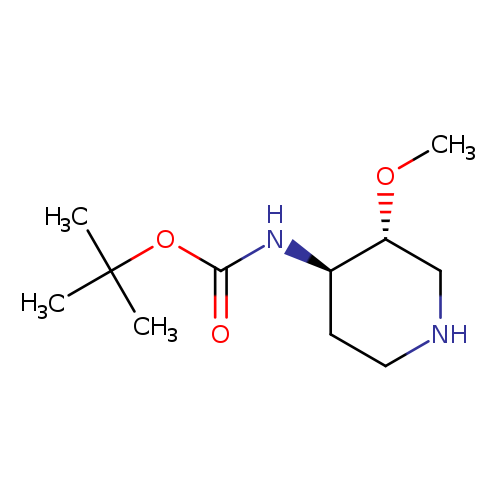 trans-4-(Boc-amino)-3-methoxypiperidine