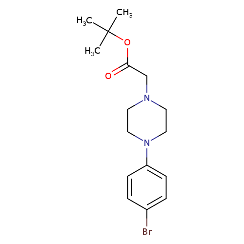 [4-(4-Bromo-phenyl)-piperazin-1-yl]-acetic acid tert-butyl ester