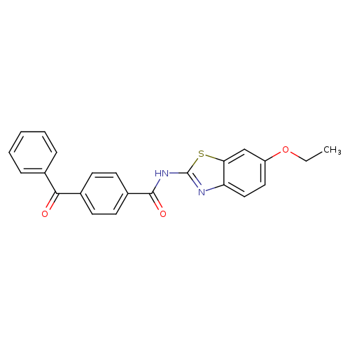 4-benzoyl-N-(6-ethoxy-1,3-benzothiazol-2-yl)benzamide