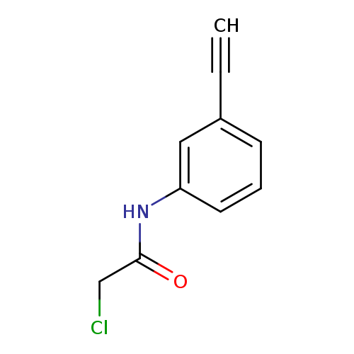 2-Chloro-N-(3-ethynylphenyl)acetamide