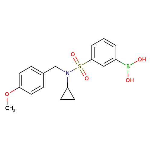 3-[N-Cyclopropyl-N-(4-methoxybenzyl)sulfamoyl]phenylboronic acid
