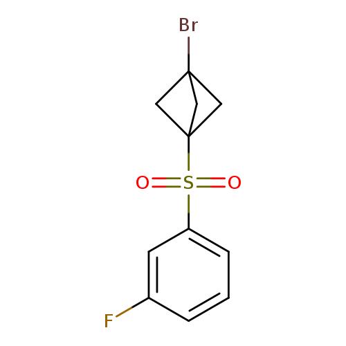 1-bromo-3-(3-fluorobenzenesulfonyl)bicyclo[1.1.1]pentane