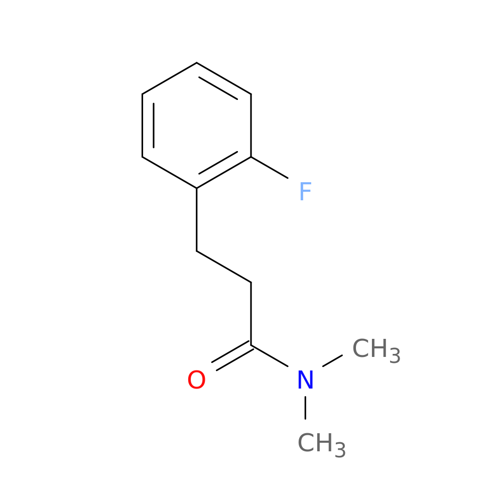 3-(2-fluorophenyl)-N,N-dimethylpropanamide