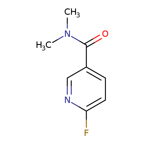 6-fluoro-N,N-dimethylpyridine-3-carboxamide