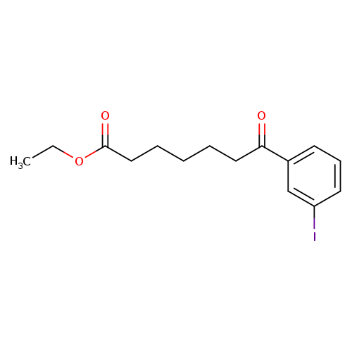 Ethyl 7-(3-iodophenyl)-7-oxoheptanoate