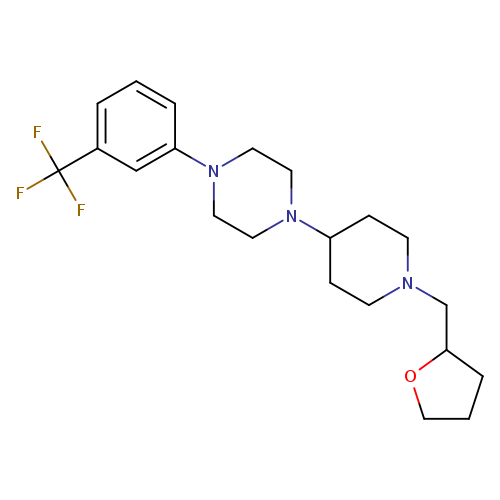 1-{1-[(oxolan-2-yl)methyl]piperidin-4-yl}-4-[3-(trifluoromethyl)phenyl]piperazine