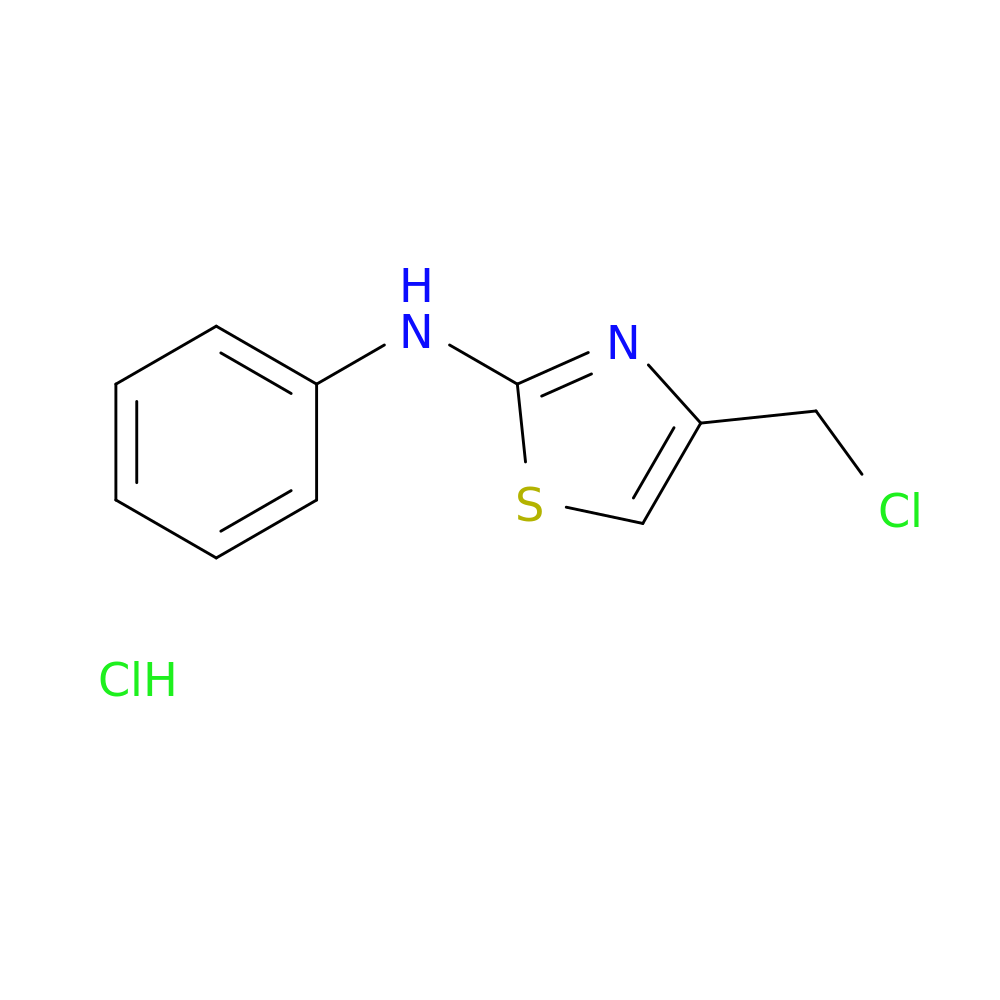 4-(Chloromethyl)-N-phenyl-1,3-thiazol-2-amine hydrochloride