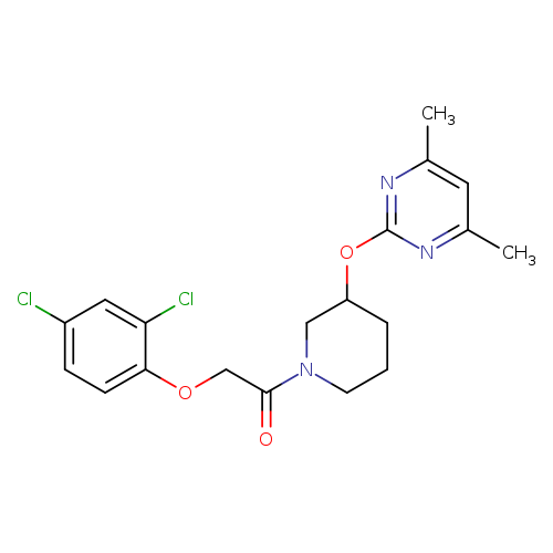 2-(2,4-dichlorophenoxy)-1-{3-[(4,6-dimethylpyrimidin-2-yl)oxy]piperidin-1-yl}ethan-1-one