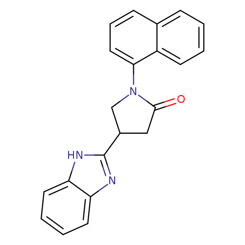 4-(1H-Benzimidazol-2-yl)-1-(1-naphthyl)pyrrolidin-2-one