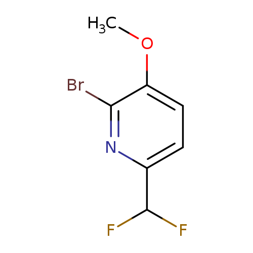 2-bromo-6-(difluoromethyl)-3-methoxypyridine