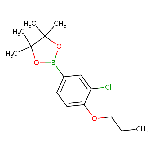 2-(3-Chloro-4-propoxyphenyl)-4,4,5,5-tetramethyl-1,3,2-dioxaborolane