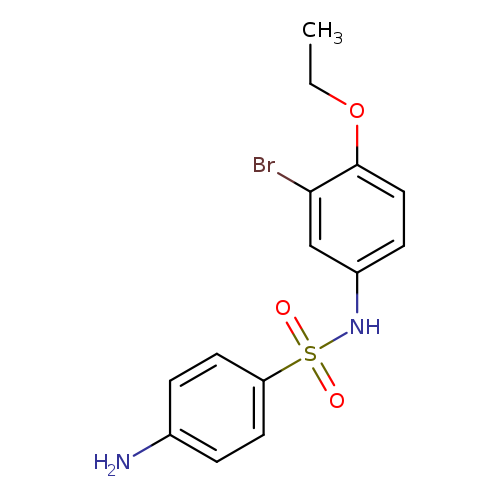 4-amino-N-(3-bromo-4-ethoxyphenyl)benzene-1-sulfonamide