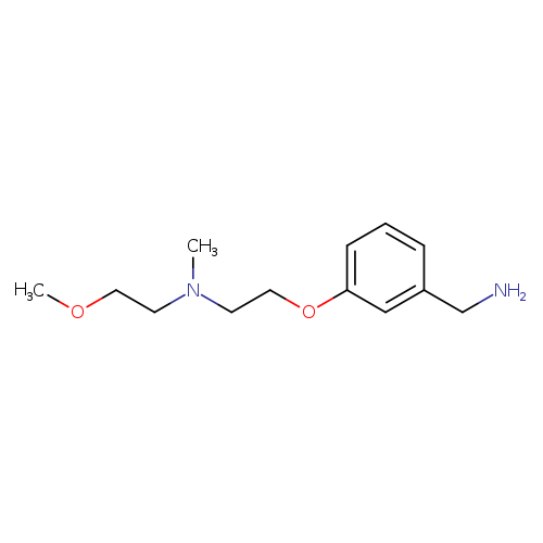 (3-{2-[(2-methoxyethyl)(methyl)amino]ethoxy}phenyl)methanamine