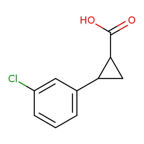 2-(3-Chlorophenyl)cyclopropanecarboxylic acid