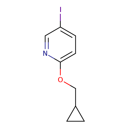 2-(Cyclopropylmethoxy)-5-iodopyridine