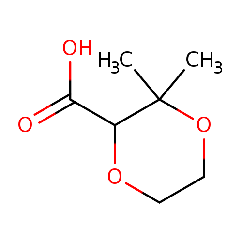 3,3-dimethyl-1,4-dioxane-2-carboxylic acid