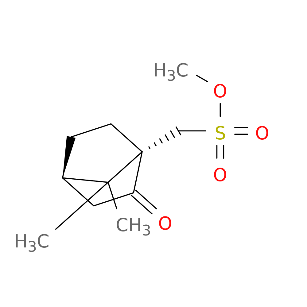 Methyl ((1S,4R)-7,7-dimethyl-2-oxobicyclo[2.2.1]heptan-1-yl)methanesulfonate