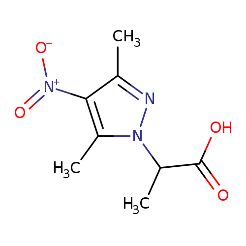 2-(3,5-Dimethyl-4-nitro-1h-pyrazol-1-yl)propanoic acid