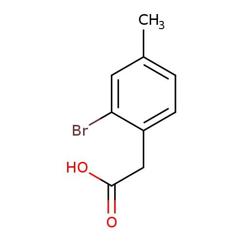 2-(2-bromo-4-methylphenyl)acetic acid