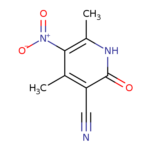 4,6-Dimethyl-5-nitro-2-oxo-1,2-dihydropyridine-3-carbonitrile