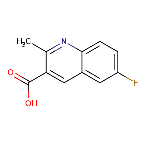 6-Fluoro-2-methylquinoline-3-carboxylic acid