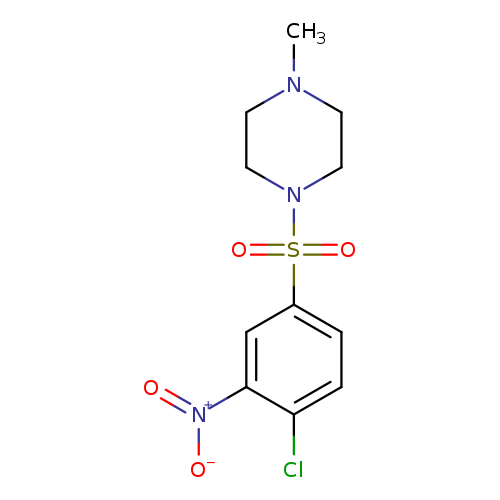 1-((4-Chloro-3-nitrophenyl)sulfonyl)-4-methylpiperazine